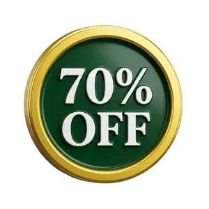 70% OFF