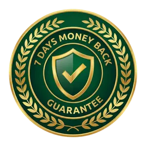 7 Days Money Back Guarantee